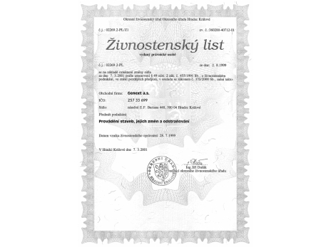 Živnostenský list, č. 1